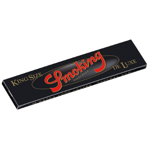 Buy Rolling paper Smoking De Luxe Black King Size